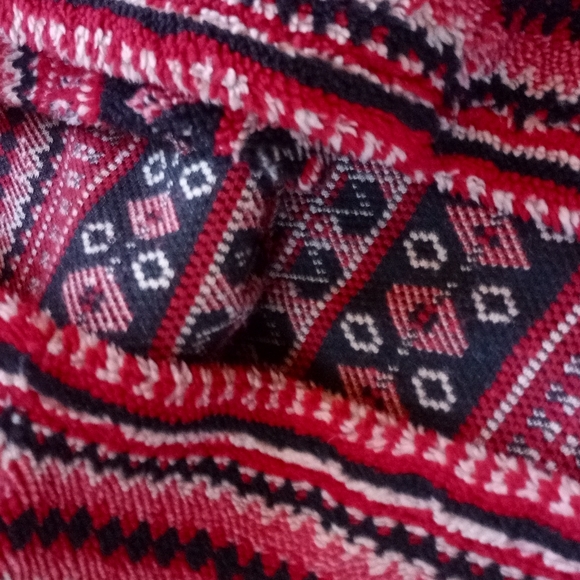 Vintage Marshlands Canada Retro Pattern Fleece Button-Up Sweater - Picture 5 of 8